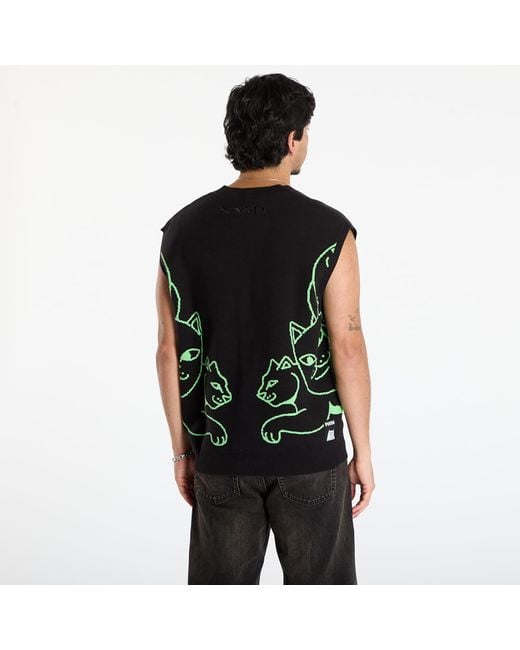 Gilet x ripndip knitted vest m PUMA pour homme en coloris Green