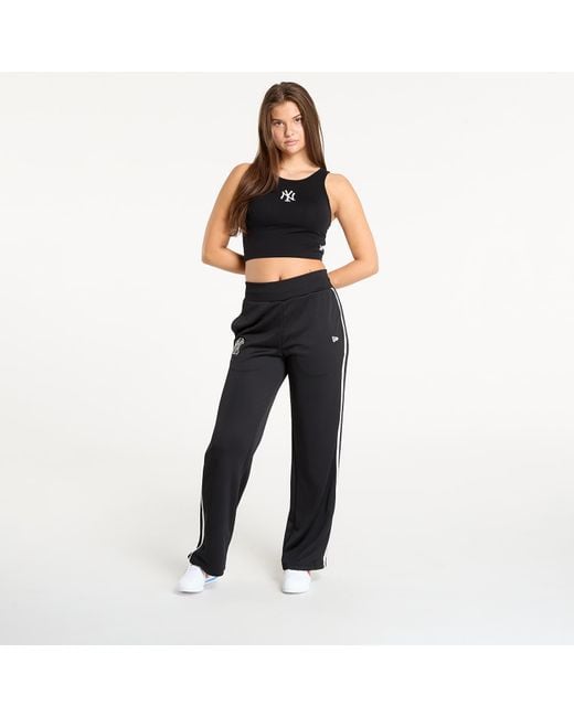 KTZ Black Tank Top Mlb Le Midi Crop New York Yankees