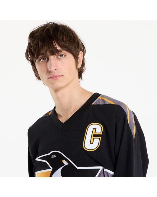 T-shirt nhl alternate jersey penguins 1996 mario lemieux xl Mitchell & Ness pour homme en coloris Black