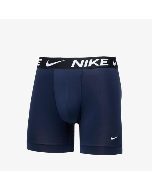 Boxer brief 3-pack di Nike in Blue da Uomo