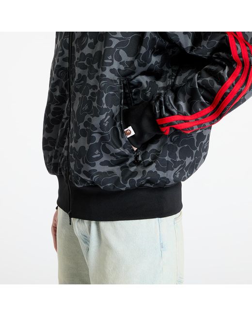 Adidas Originals Red Sweatshirt Adidas X Bape Track Top for men
