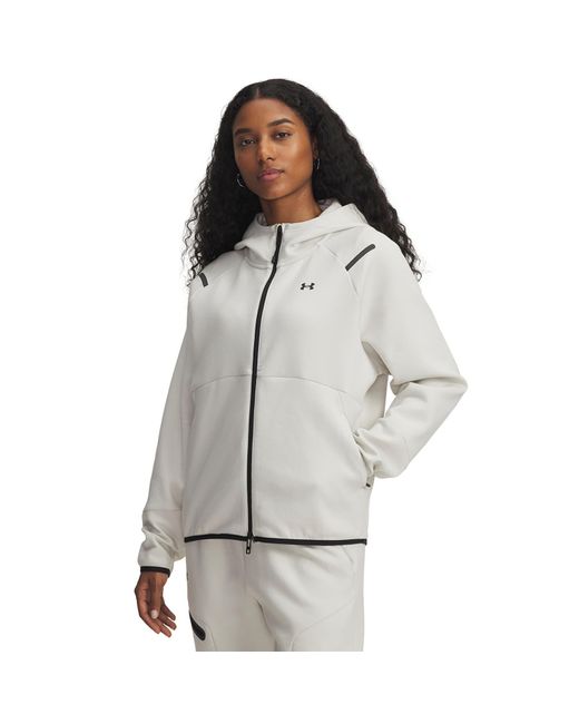 Under Armour Gray Sweatshirt Unstoppable Fleece Fz