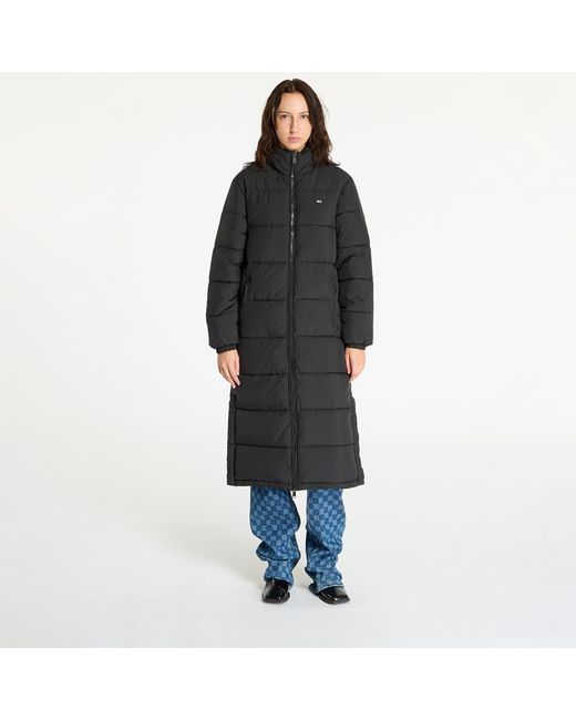 Tommy Hilfiger Black Jacke Tommy Jeans Maxi Essential Puffer Coat