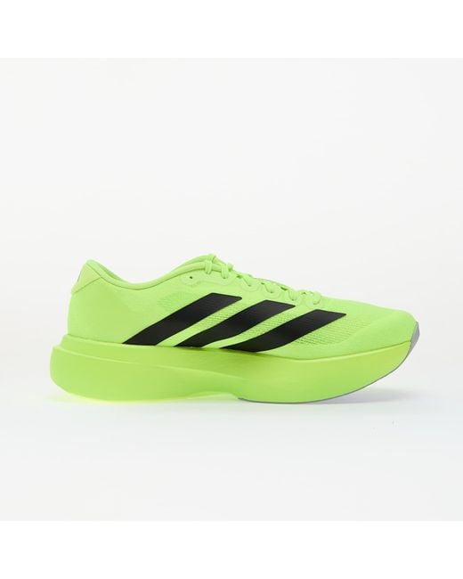Adidas Originals Green Sneakers Adidas Adizero Evo Sl M Lucid Lemon/ Core/ Matte for men