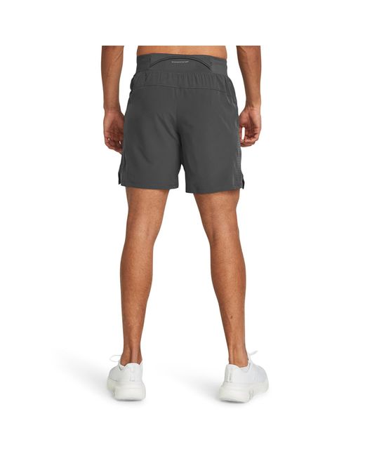 Under Armour Blue Launch Elite 7'' Shorts Starlight / Starlight / Reflective for men