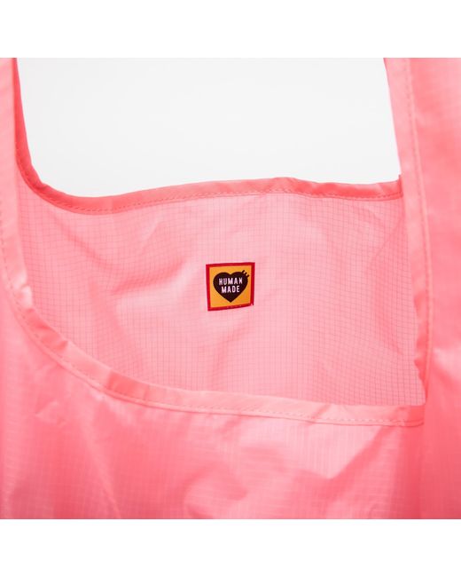 Human Made Tas Heart Shopping Bag in het Pink