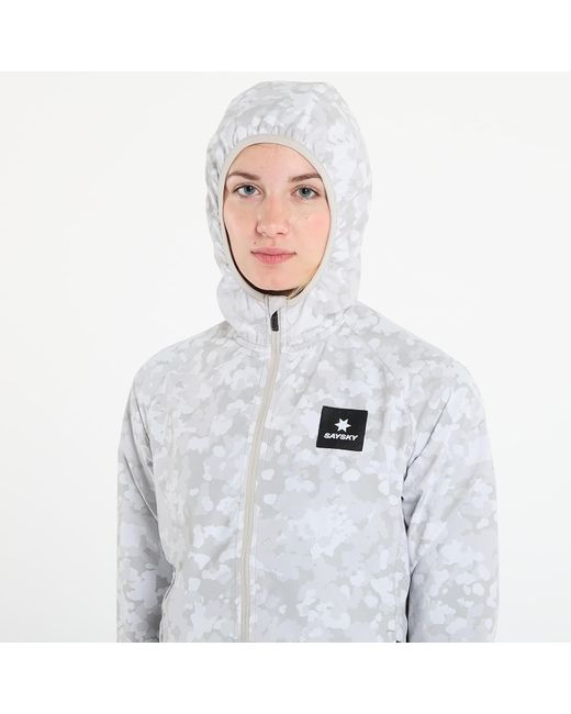 Saysky White Jacket W Camo Pace Jacket