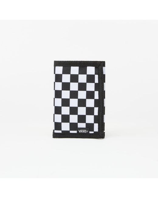 Vans Black Slipped Wallet/ Check