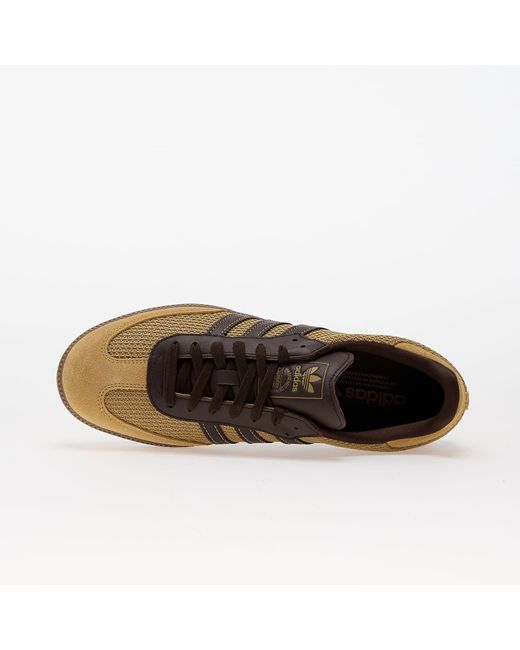 Adidas Originals Sneakers Adidas Samba Og Golden/ Dark/ Gum5 Eur in het Brown voor heren