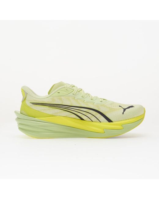 PUMA Yellow Deviate Nitro 4 Sneaker for men