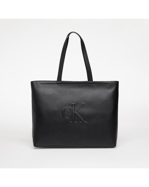 Calvin Klein Black Bag Jeans Sculpted Slim Tote