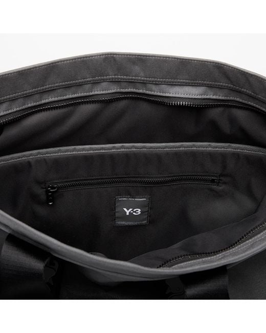 Y-3 Gray Bag Shopper Bag