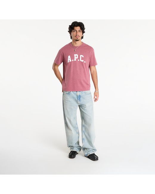 A.P.C. T-Shirt T-Shirt Marcus in het Red voor heren