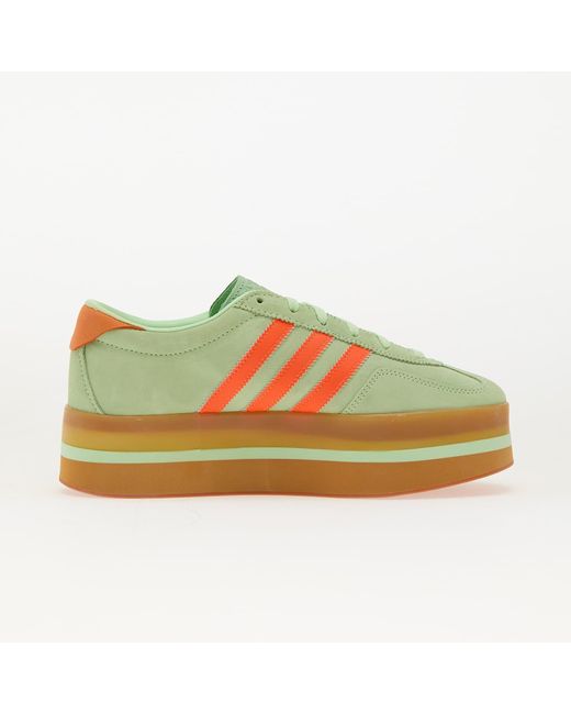 Adidas Originals Sneakers Adidas Gazelle Stack W Segrsp/ Solar/ Gum1 Eur in het Multicolor
