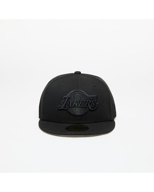 KTZ Black Los Angeles Lakers Nba Essential 59fifty Fitted Cap
