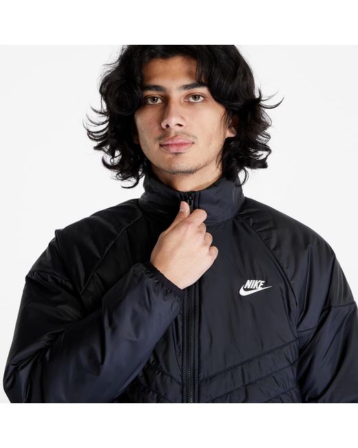 Nike Windjack Sportswear Windrunner Therma-Fit Water-Resistant Puffer Jacket in het Blue voor heren