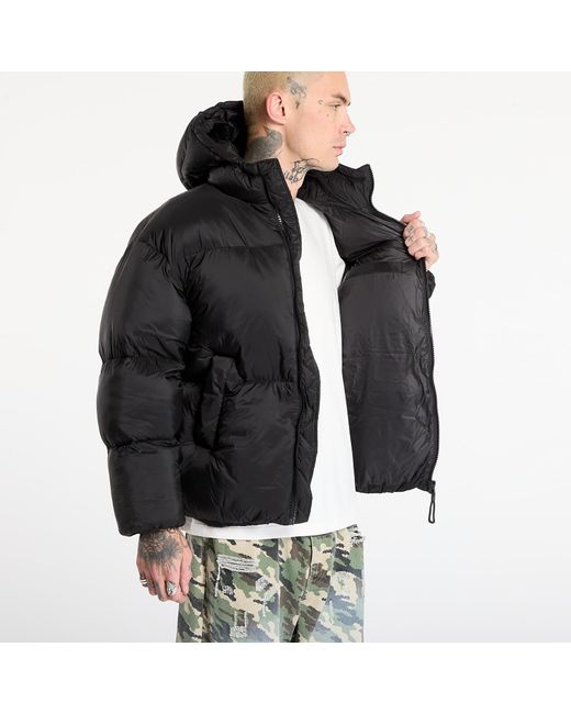 Alpha Industries Black Jacket Cloud Puffer Bomber for men