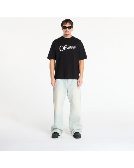 Off-White c/o Virgil Abloh Black T-Shirt Run Arrow Skate S/S Tee for men
