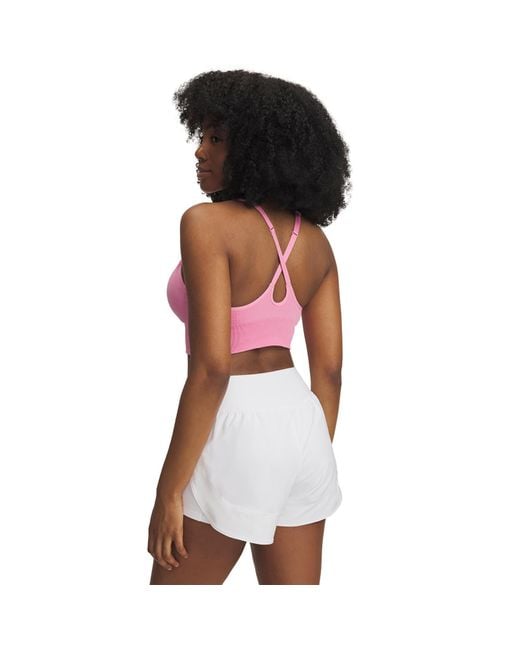 Under Armour Pink Vanish Seamless Washed Low Shaded Fuchsia