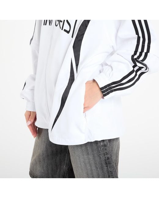 Adidas Originals White Jacke Adidas Adilenium Season 4 Teamgeist Oversized Track Top