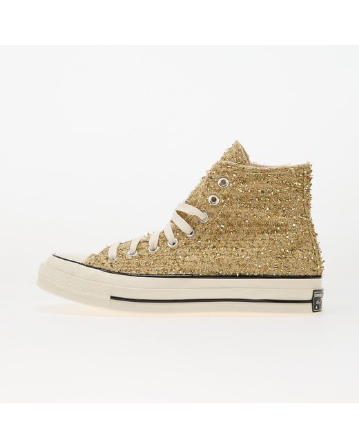 Baskets chuck 70 metallic light gold/ white eur 38 Converse en coloris Natural
