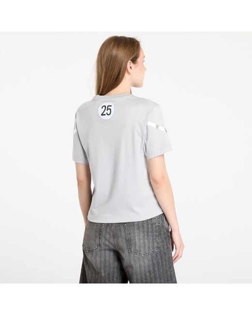 T-shirt adidas x mercedes amg silver tee xs Adidas Originals en coloris White