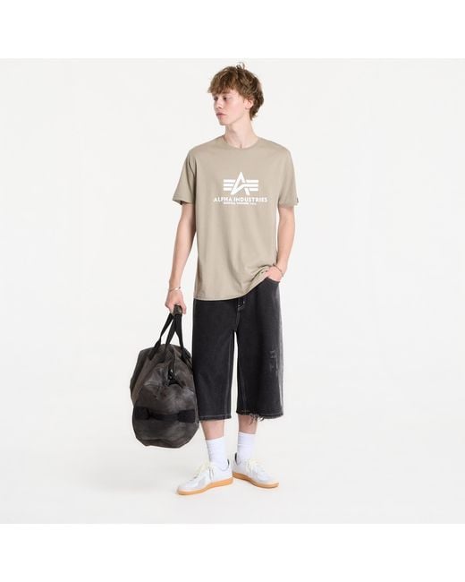 Alpha Industries Natural T-Shirt Basic T-Shirt for men