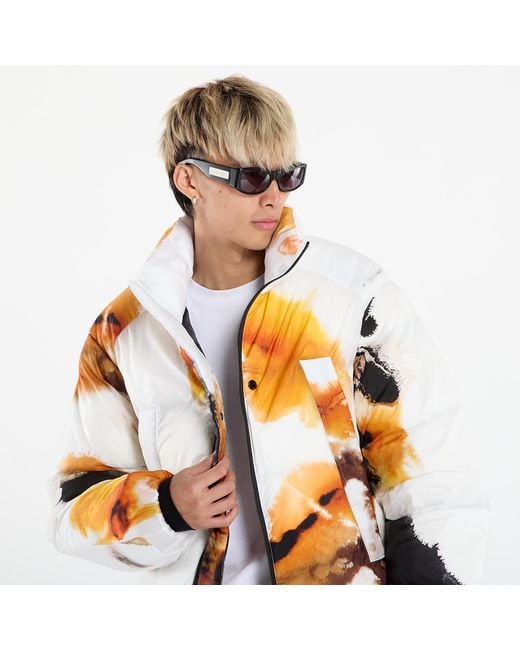 Y-3 Metallic Jacket M Aop Puff Jacket for men