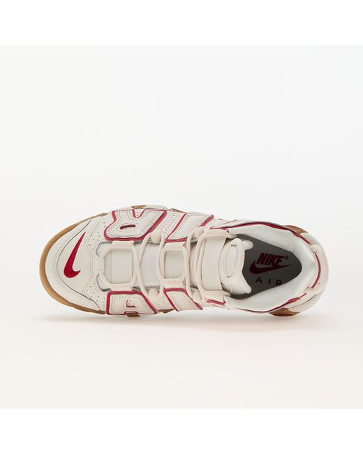 Nike W Air More Uptempo Phantom/ Gym Red-gum Light Brown-clear in het Pink