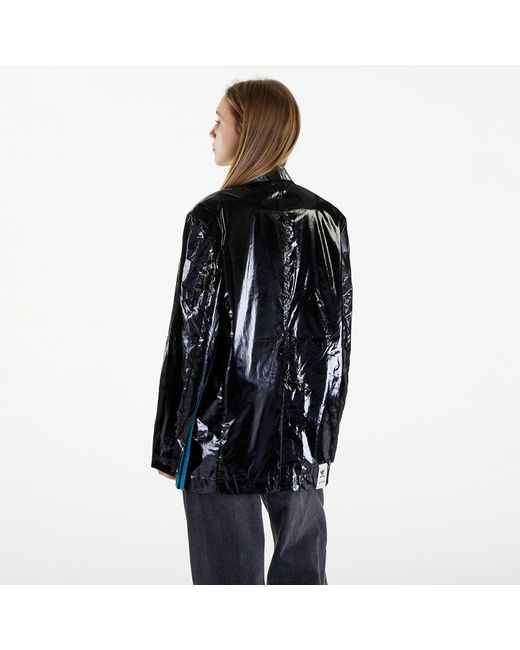 Adidas Originals Black Adidas X Song For The Mute Shiny Unisex Blazer / Active Teal