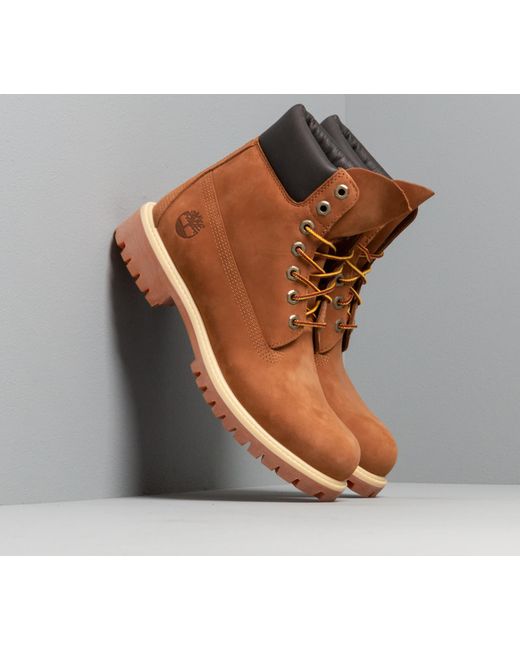 timberland rust brown
