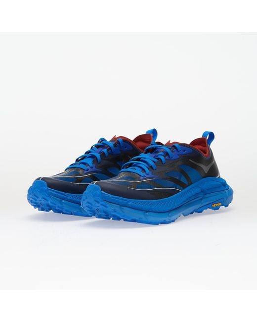 Hoka One One Blue Sneakers U Mafate Speed 4 Lite Electric Cobalt/ Dry Chili Eur