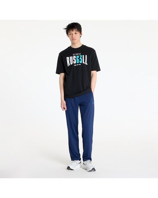 Adidas Originals T-Shirt Adidas X Mercedes Amg Petronas Formula One Team George Russell Tee in het Black voor heren