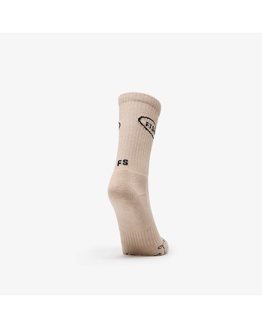 FTSHP Blue Socken Footshop Basic Crew Socks 3-Pack/ Acru