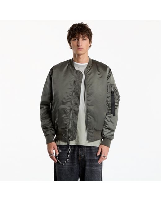 Alpha Industries Gray Jacket Ma-1 Base Flight Jacket Uv for men