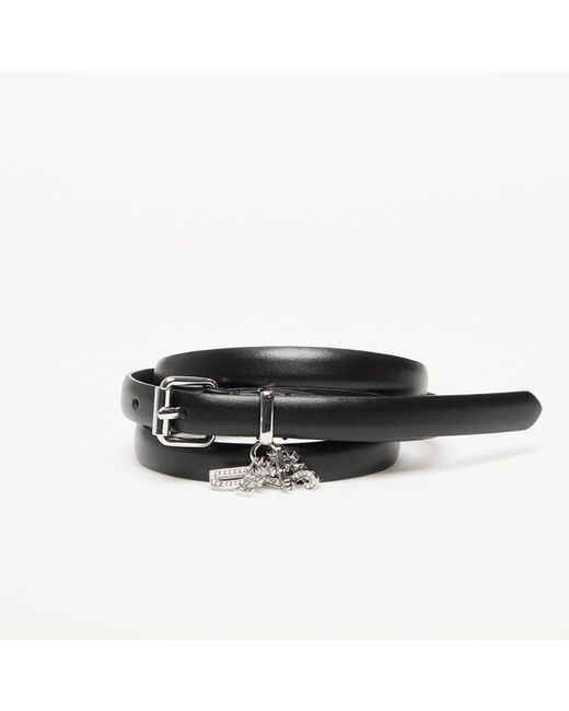 Cintura Logo B-Charm-Loop Belt di DIESEL in Black