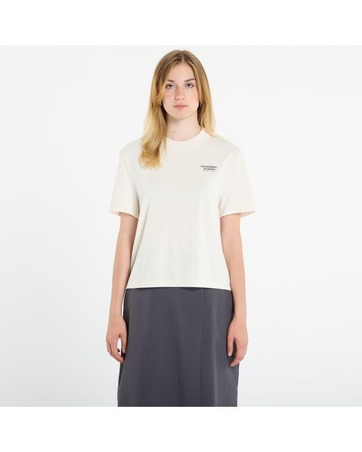 T-shirt off-race lightweight t-shirt s Pas Normal Studios en coloris White