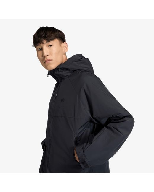 Adidas Originals Blue Premium Essentials Utility Jacket for men