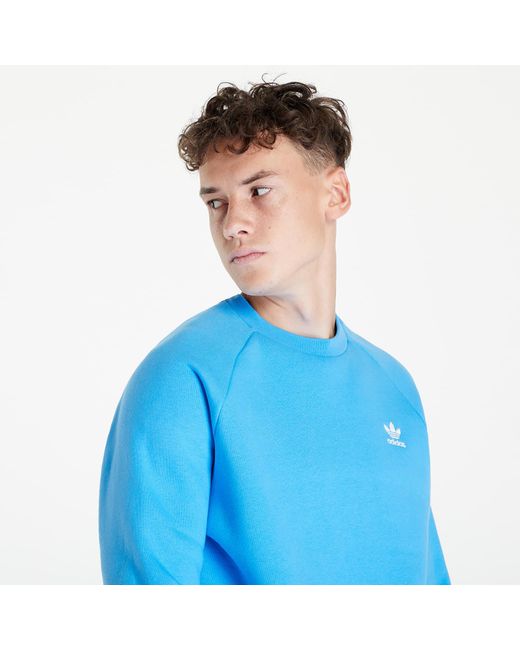 adidas originals men's adicolor essentials trefoil crewneck sweatshirt