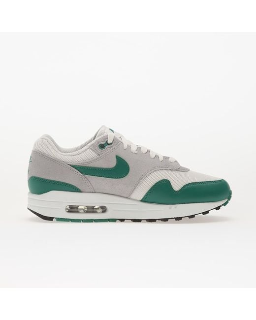 Nike Sneakers Air Max 1 Ess Platinum Tint/ Evergreen Aura-Lt Smoke Eur voor heren