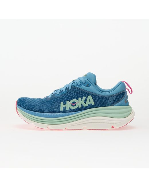 Hoka One One Blue Sneakers W Gaviota 5 Alpine/ Jadeite