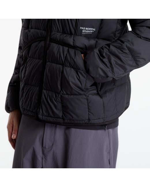 Pas Normal Studios Black Jacket Off-Race Down Liner Jacket for men