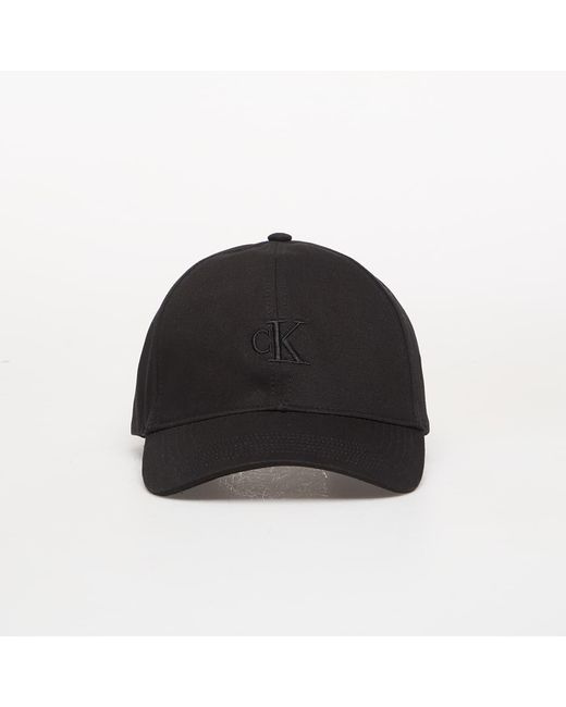 Calvin Klein Mütze Monogram Embroidery Cap in Black für Herren