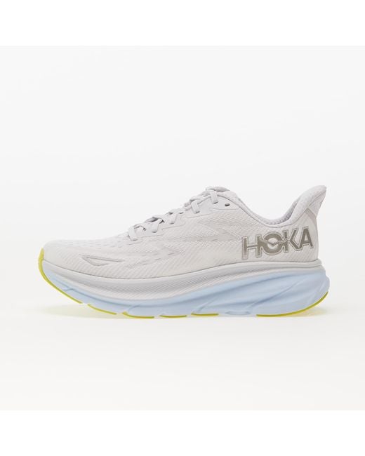 Hoka One One W Clifton 9 Nimbus Cloud/ Ice Water in het White