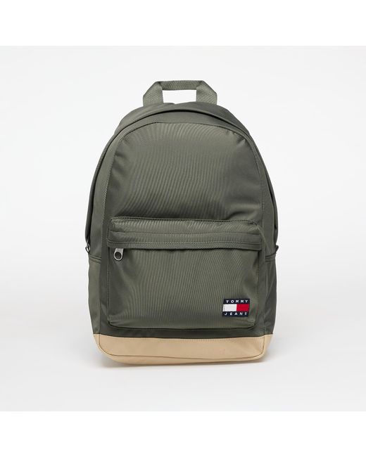 Tommy Jeans Ess Daily Dome Backpack di Tommy Hilfiger in Green