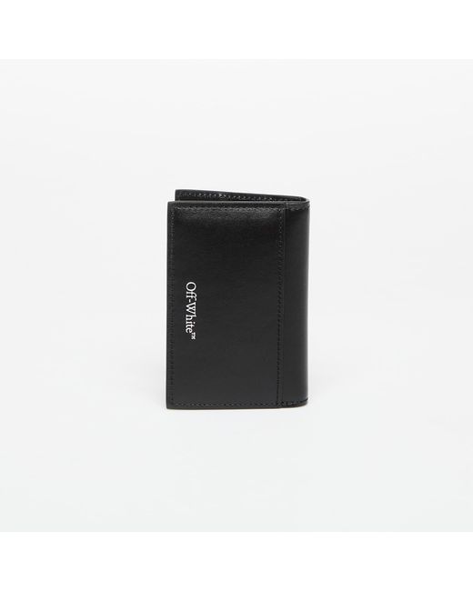 Portafoglio Jitney Quote Documents Holder di Off-White c/o Virgil Abloh in Black da Uomo