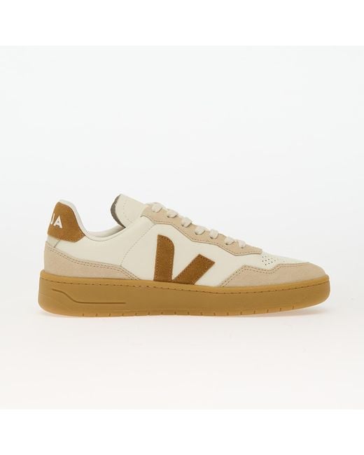 Veja Metallic Sneakers W V-90 O.T. Pure_Camel_Alm_Natural Eur