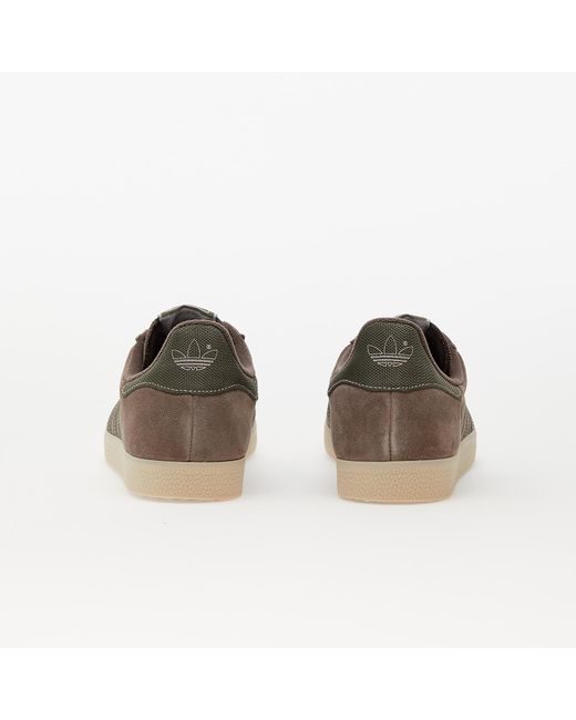 adidas Originals Adidas Gazelle Earth Strata/ Olive Strata/ Aluminium in  Brown for Men | Lyst