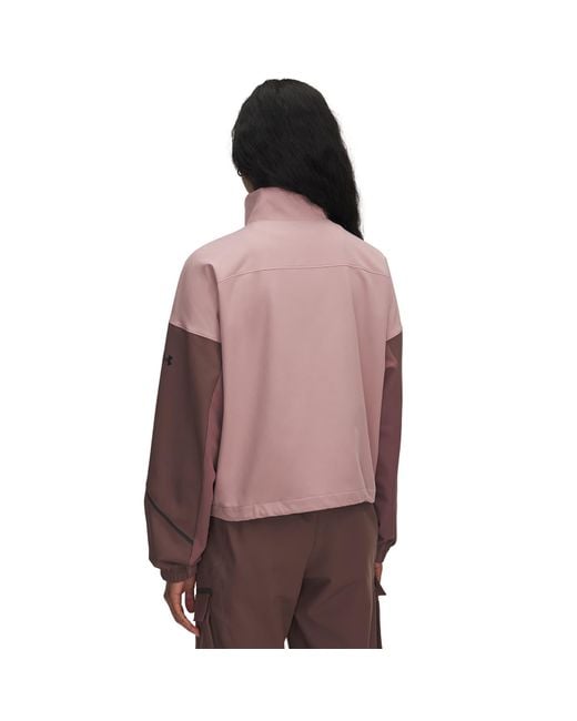 Under Armour Brown Unstoppable Moisture-Managing Performance Training Jacket