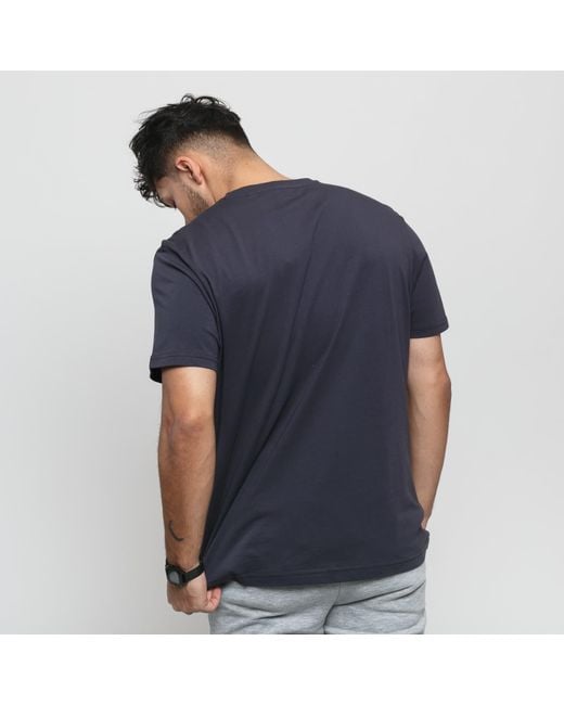 Basic Industries Alpha for Alpha Lyst Industries Navy/ Blue in | White Men Tee